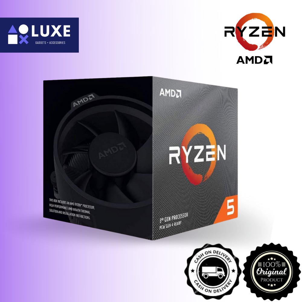 AMD Ryzen 5 3600XT Unlocked Desktop Processor with Wraith Spire