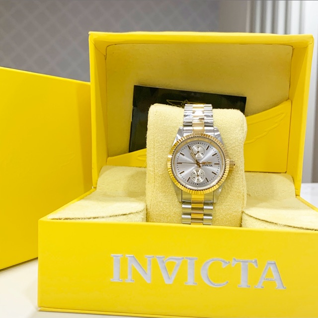 Invicta Specialty Silver Dial Two tone Ladies Watch 29440 Shopee Philippines