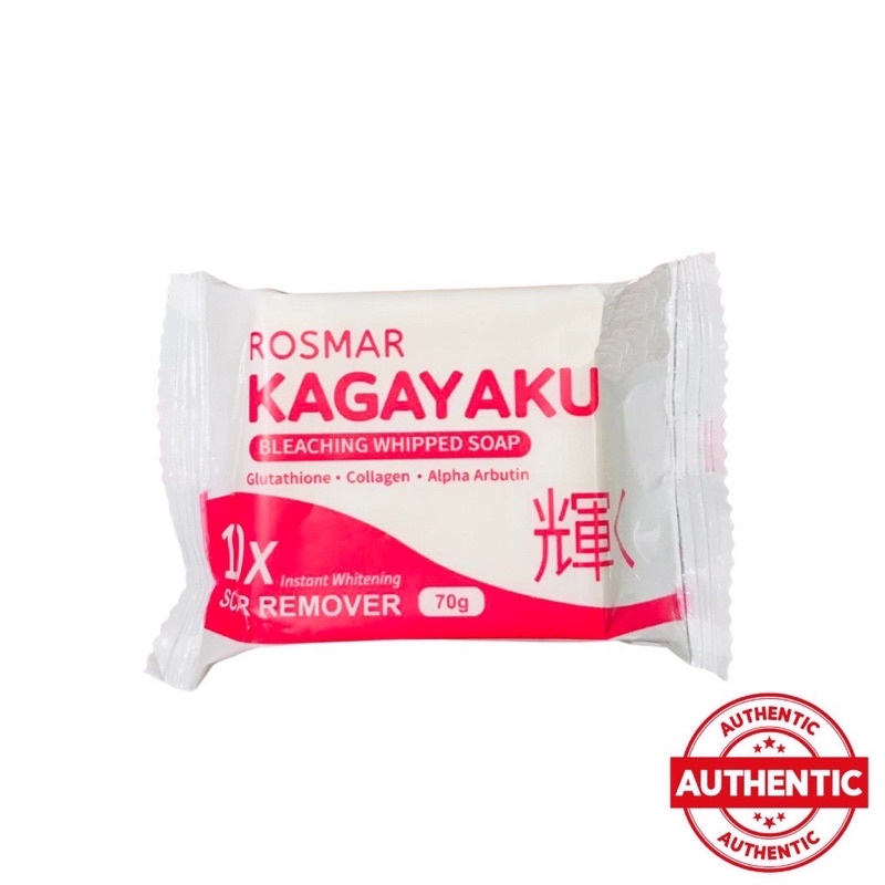 Original Rosmar Kagayaku Soap Scar Remover 10x Whitening New Packaging