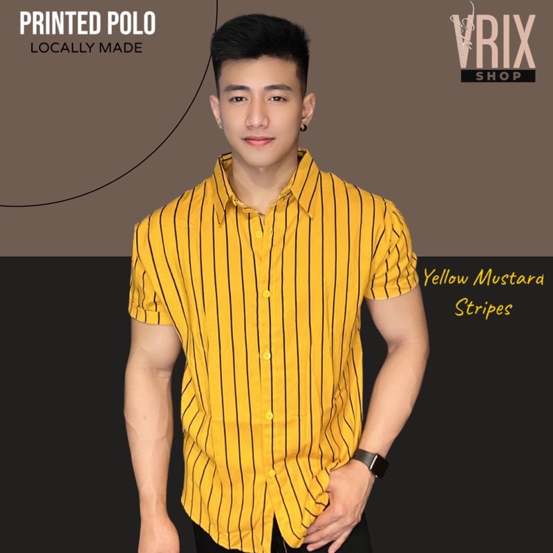 STRIPES POLO (BEST FABRIC FOR TROPICAL WEATHER) Shopee Philippines