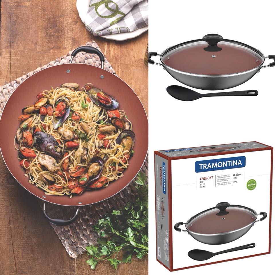 Tramontina - 32cm Wok Pot Loreto - Innovation Foodservice Worx