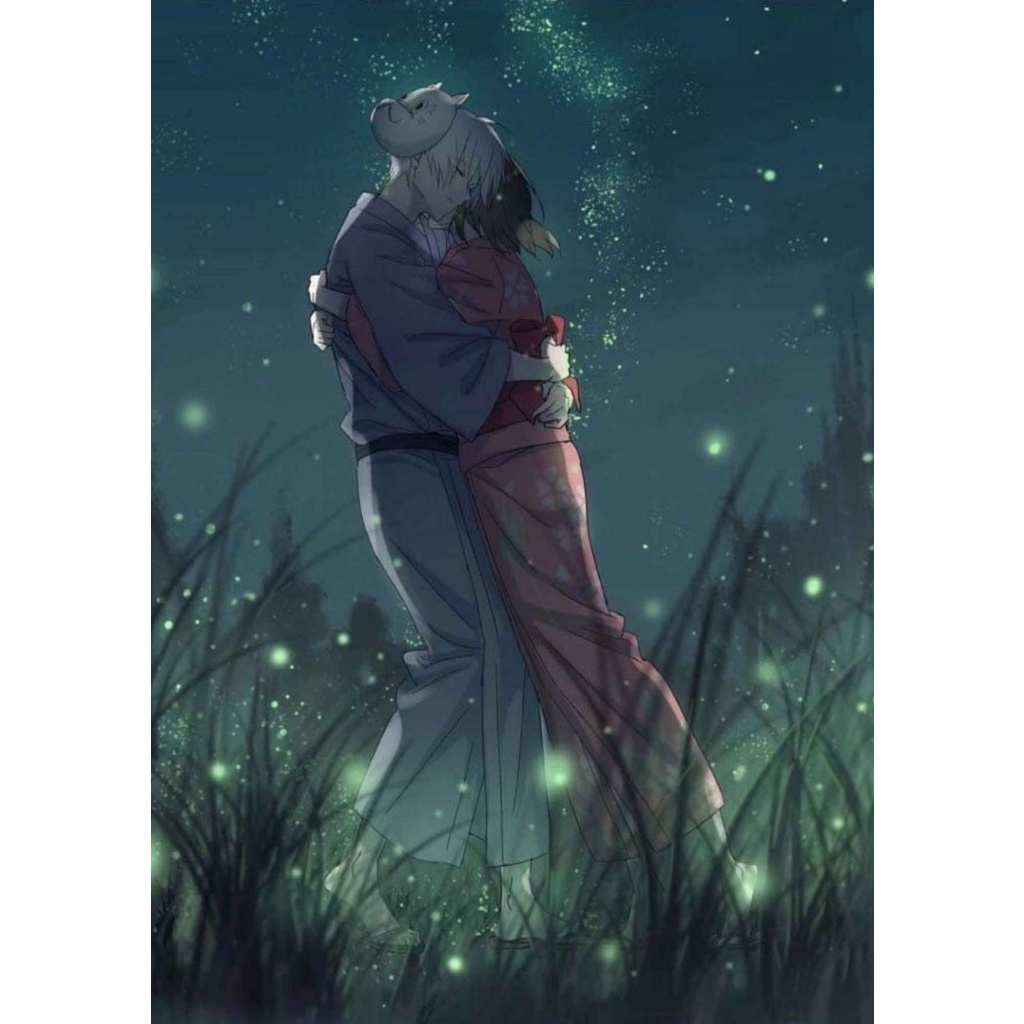 Hotarubi No Mori E Full Movie Characters Poster A4 Size