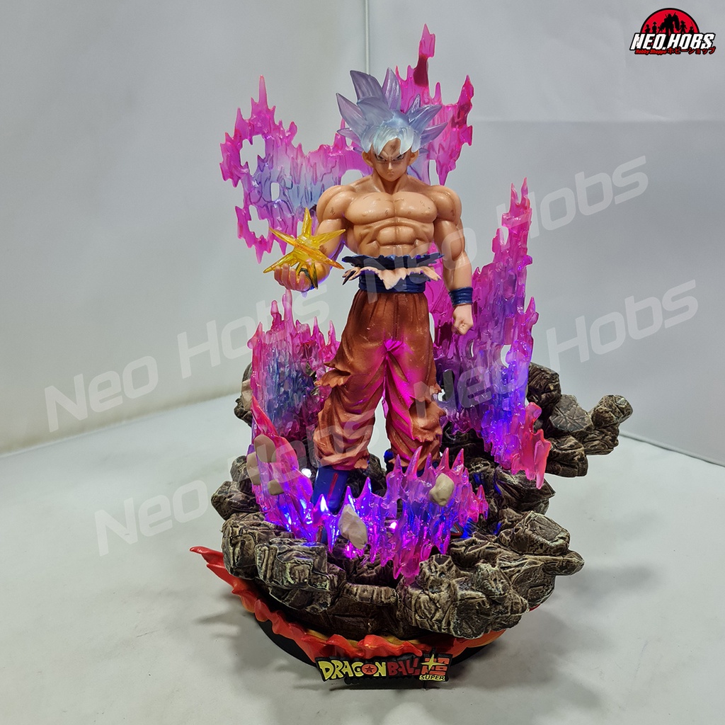 GK FCS KO Dragon Ball Gokou Ultra Instinct Energy Ball ver w/ LED ...