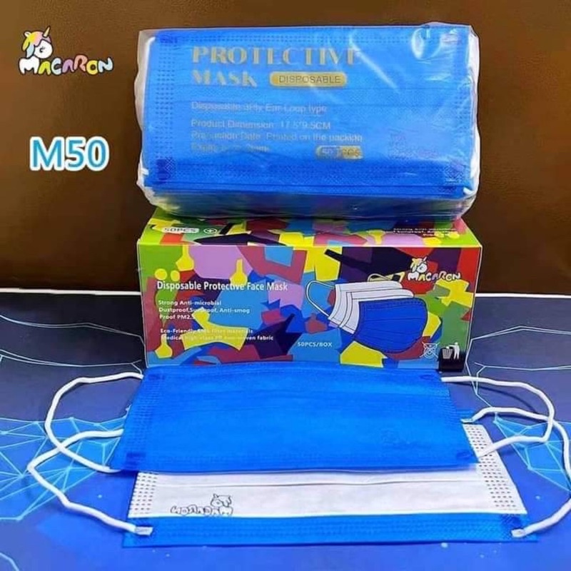 Bubblegum Earloop Disposable Facemask 50pieces | Shopee Philippines