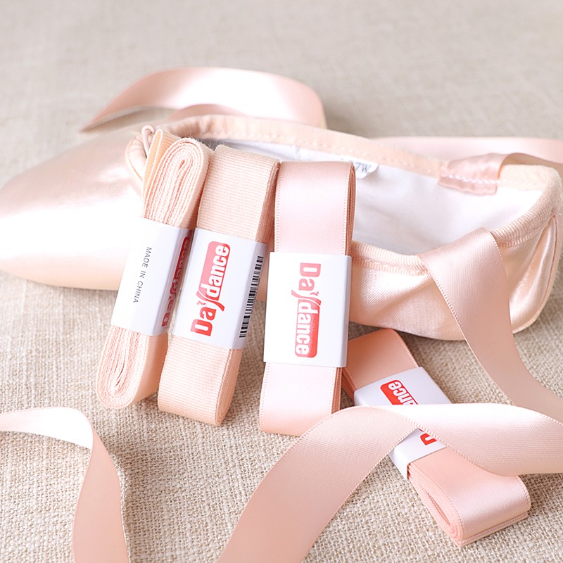 Ballet Pointe Shoes Ribbons Satin Canvas Bandage Shoes Accessories for ...