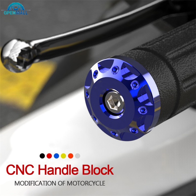 7/8 Motorcycle Handlebar Bar End Plug Caps Grips Slider Aluminum CNC Universal