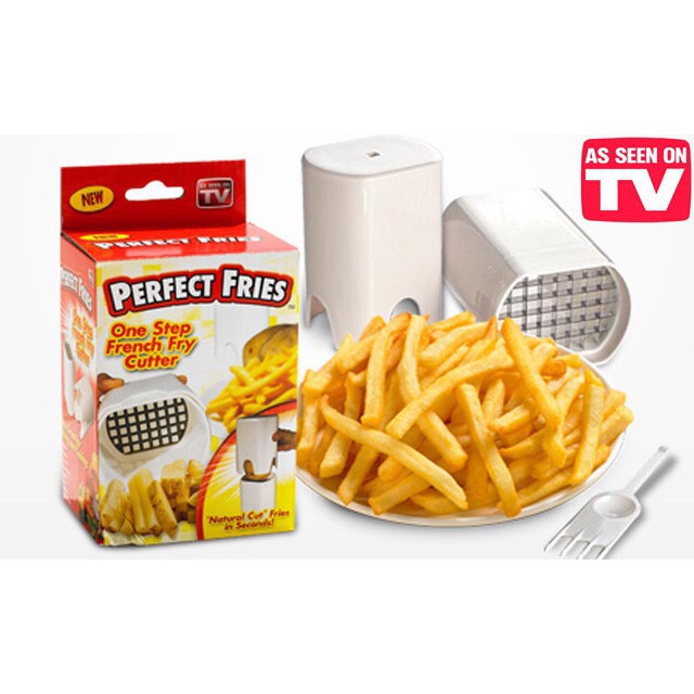 Perfect Fries One Step Natural French Fry Cutter Vegetable Fruit