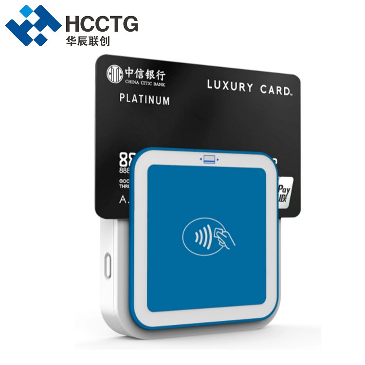 Credit Card Chip Reader Writer Skimmer Bluetooth Mpos With Emv Pci Pos Terminal (i9) Access