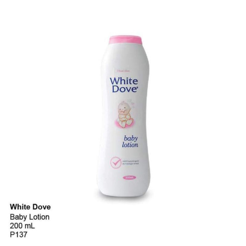 White Dove Baby Lotion 200mL | Shopee Philippines