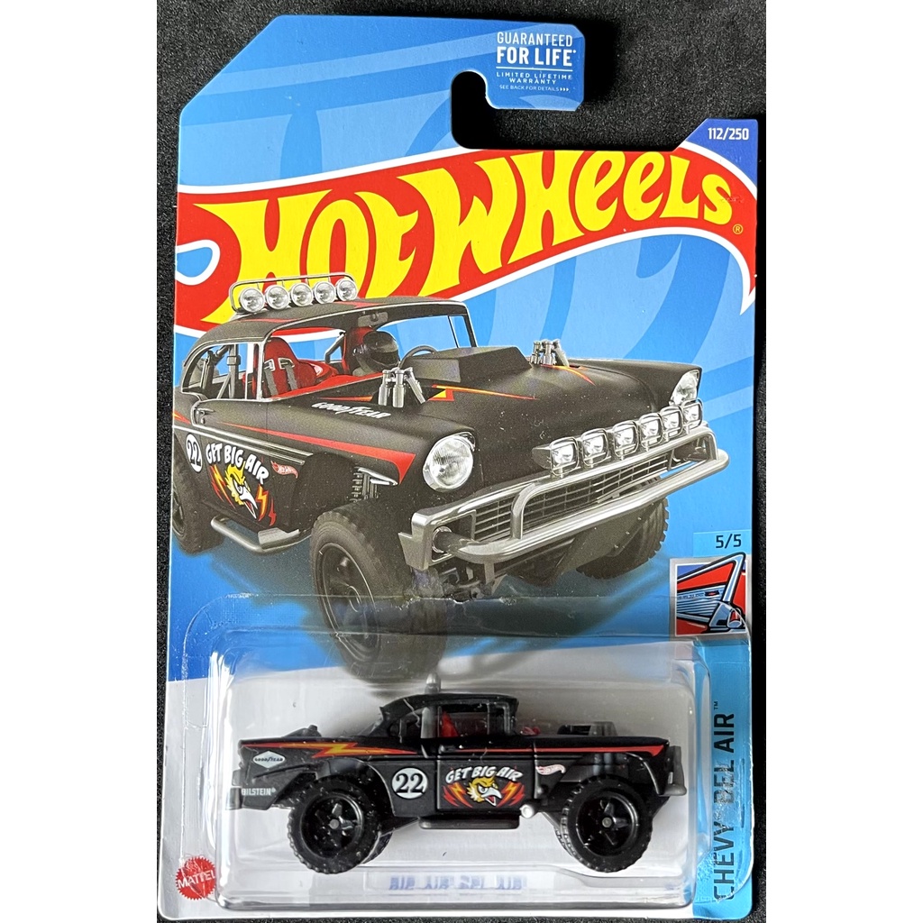 Hot Wheels - Chevy Bel-air - Big Air Bel Air Matte Black (27) 