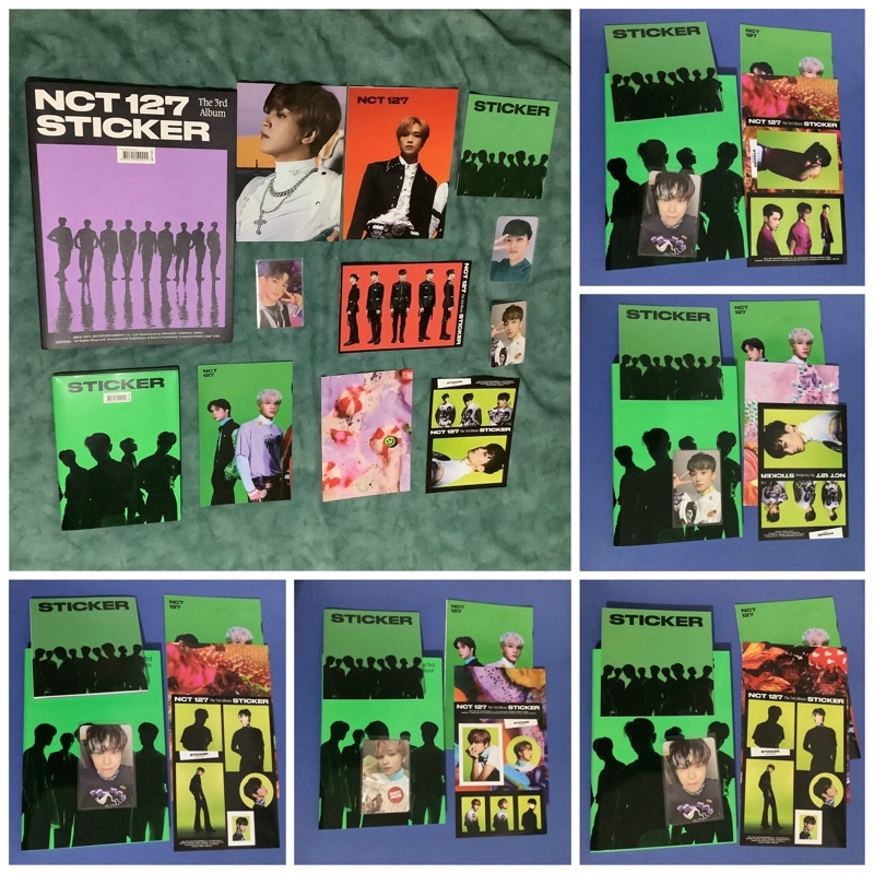 NCT 127 Sticker Album Sticky Version Photobook Ver Unsealed With ...