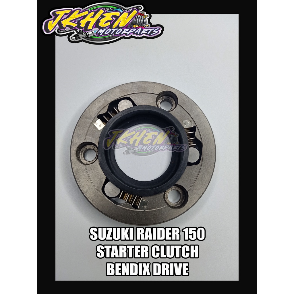 SUZUKI RAIDER 150 STARTER CLUTCH/BENDIX DRIVE Shopee Philippines
