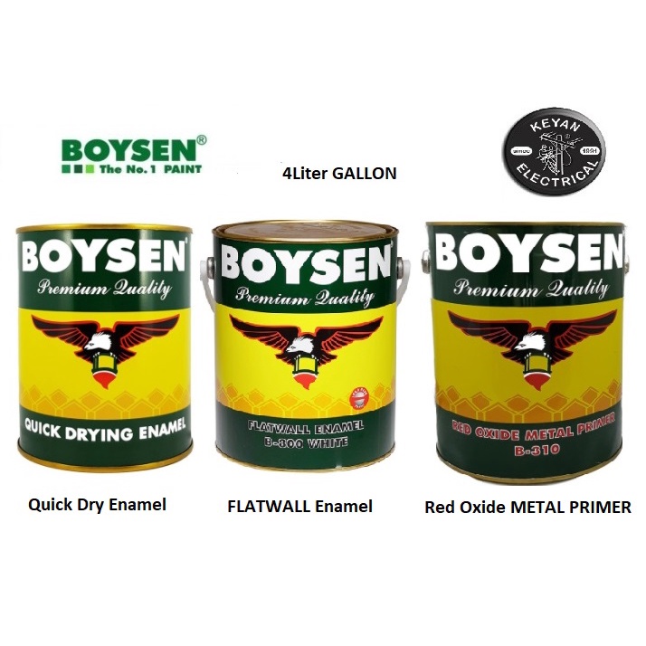 Boysen Quick Dry Enamel Caramel Brown - 1L