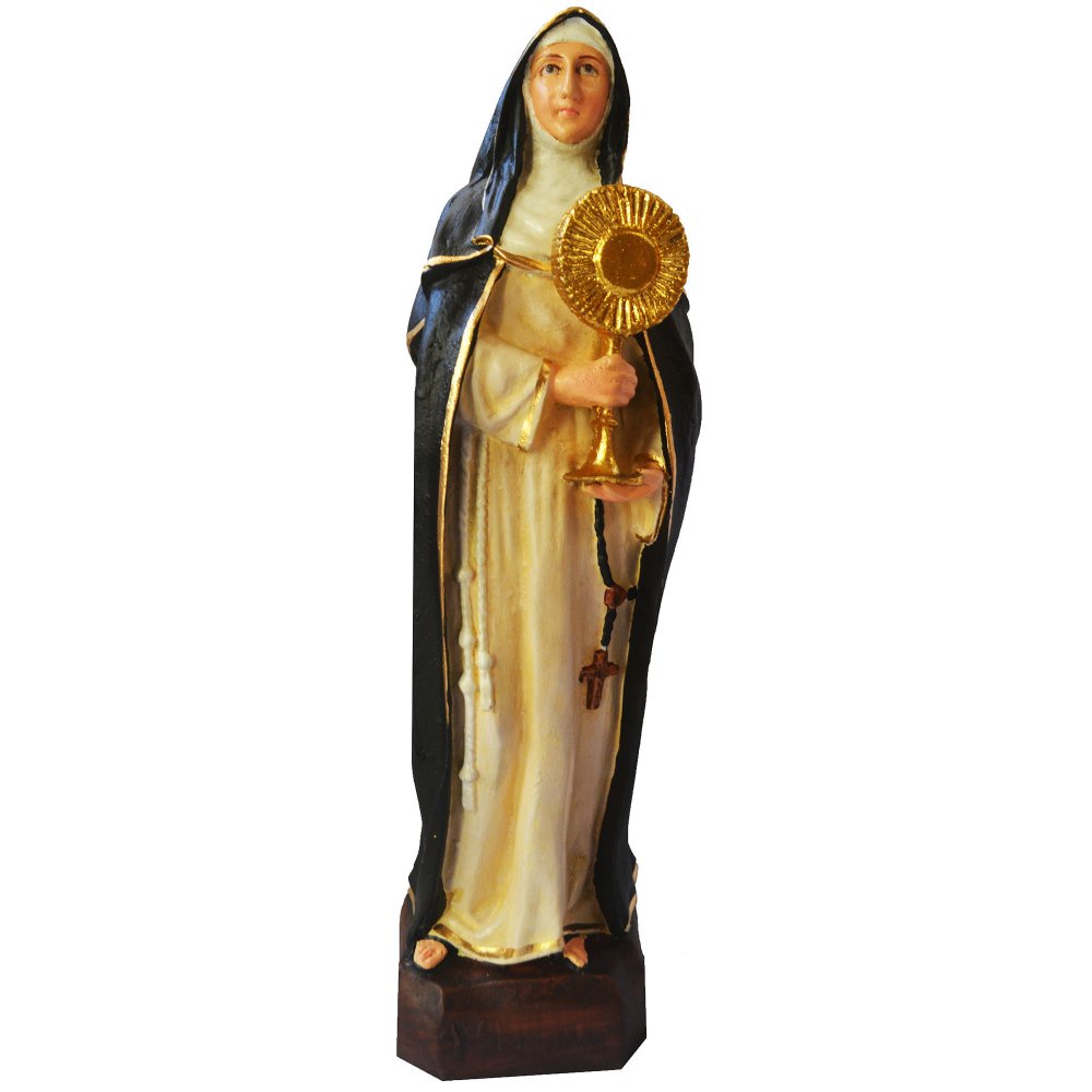 Saint Claire 30 CM / St Claire of Assisi Statue / Religious Figurine ...