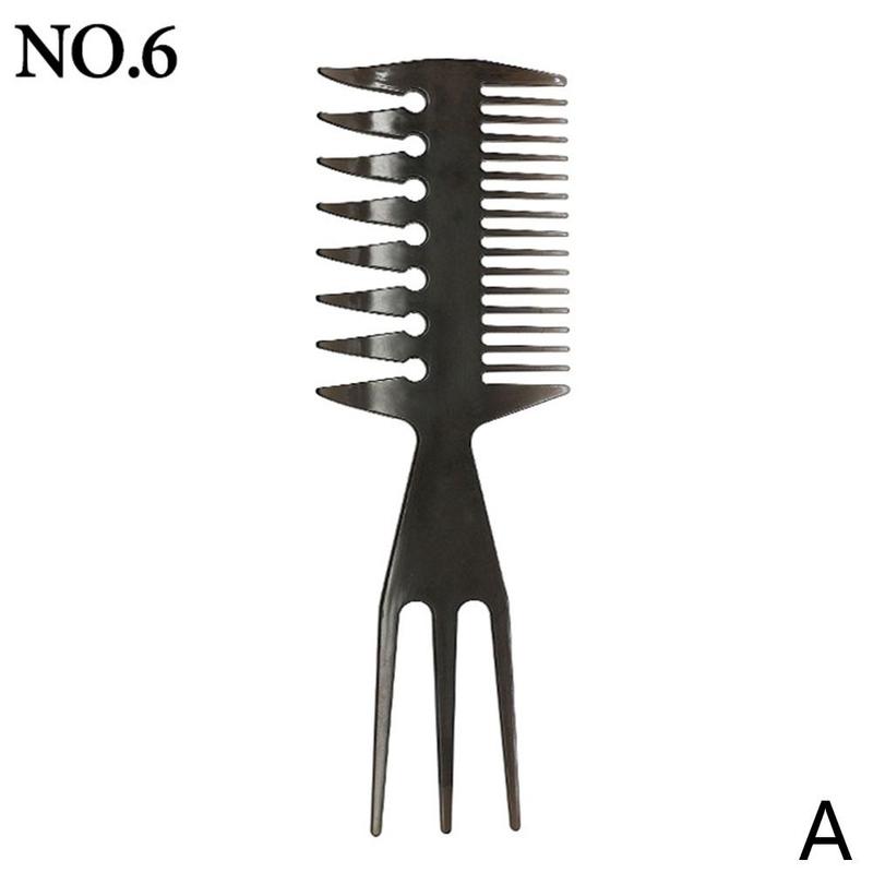 Creative Men's Retro Back Head Shape Artifact Texture Comb Beard ...