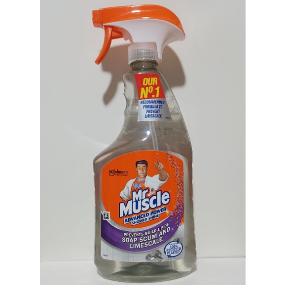 Mr Muscle Advanced Power Shower Shine Spray 750ml Shopee Philippines