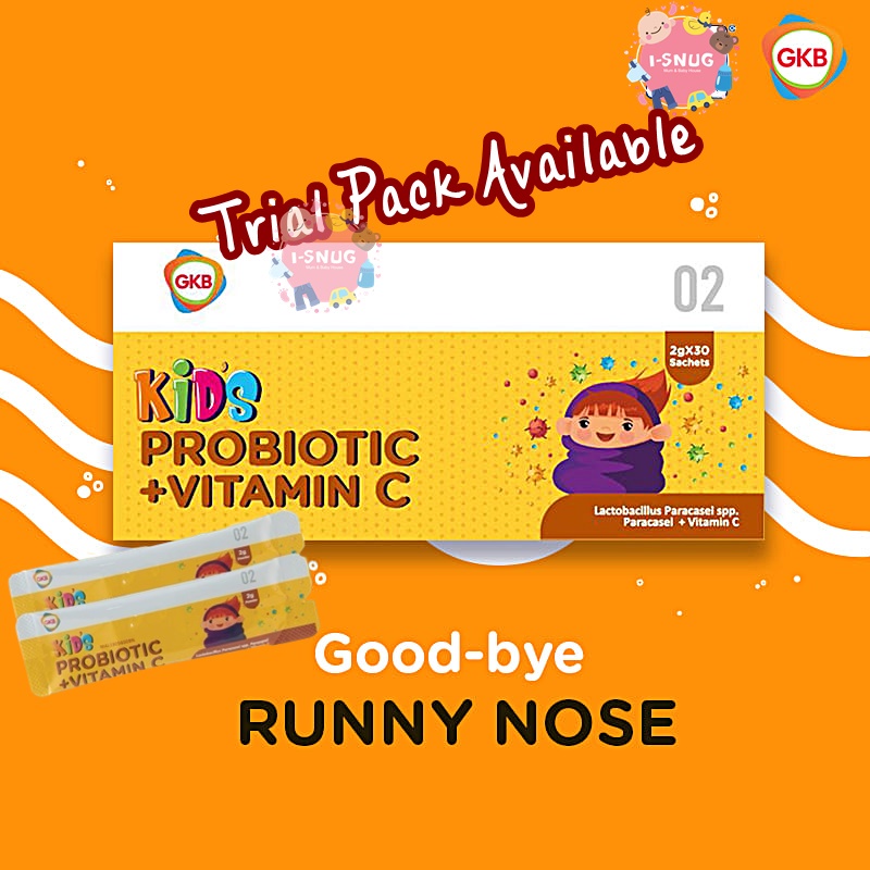 GKB Kids Probiotic + Vitamin C 30s (EXP 09/2024) (For Your Child’s