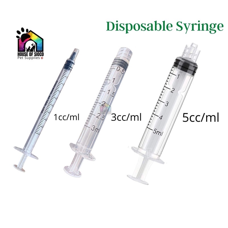Disposable Syringe / Medicine Dropper For Pets Shopee Philippines