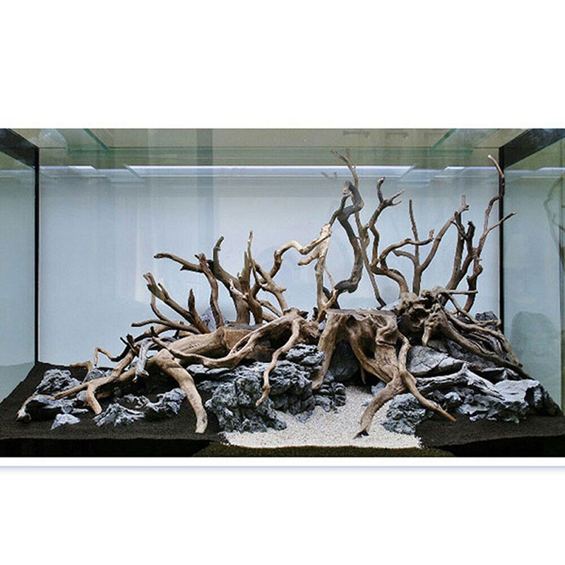 Aquarium wood decor sales