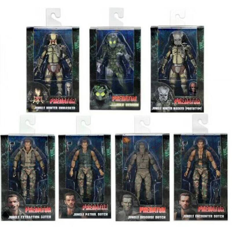PREDATOR Figurine Dutch Jungle Extraction Neca