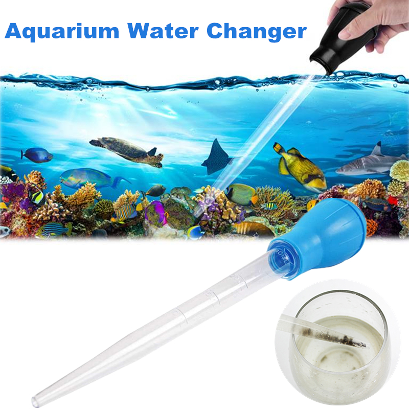 Aquarium Manual Water Aquarium Water Changer, Siphon Tube Fish