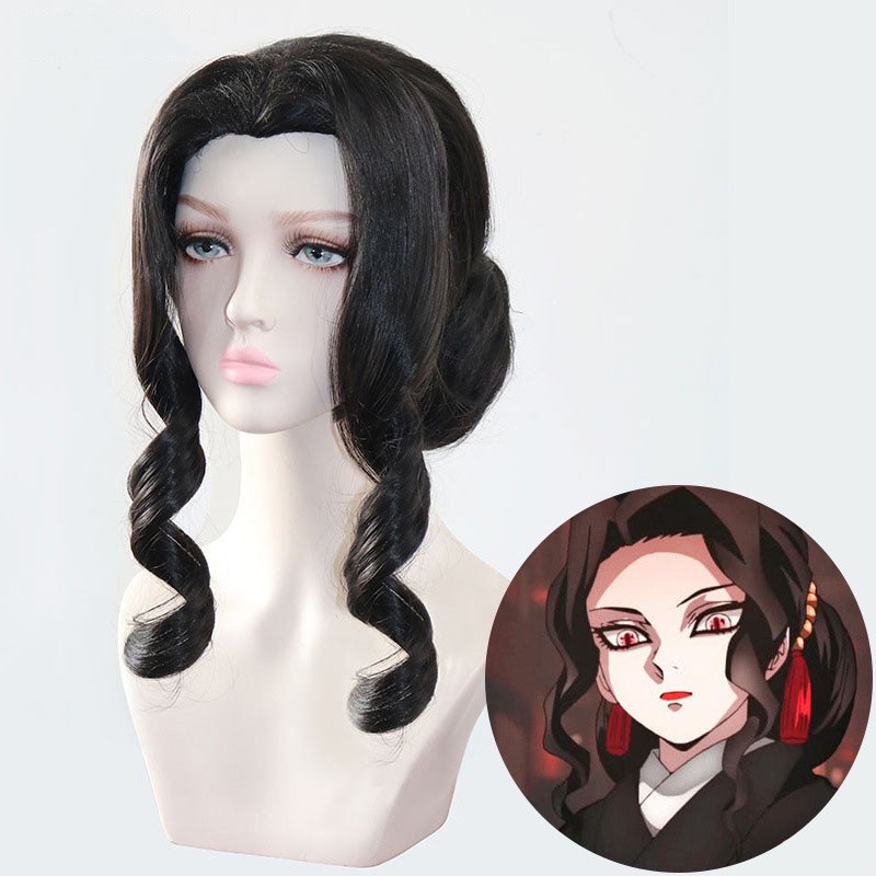 Anime Demon Slayer Character wig: Kamado Nezuko cos wig Kochou Shinobu ...