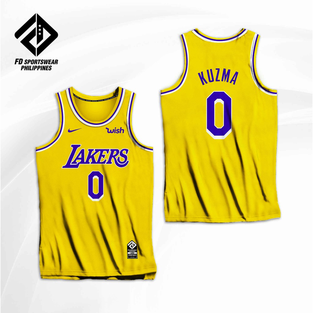 KYLE KUZMA LOS ANGELES LAKERS FULL SUBLIMATED JERSEY