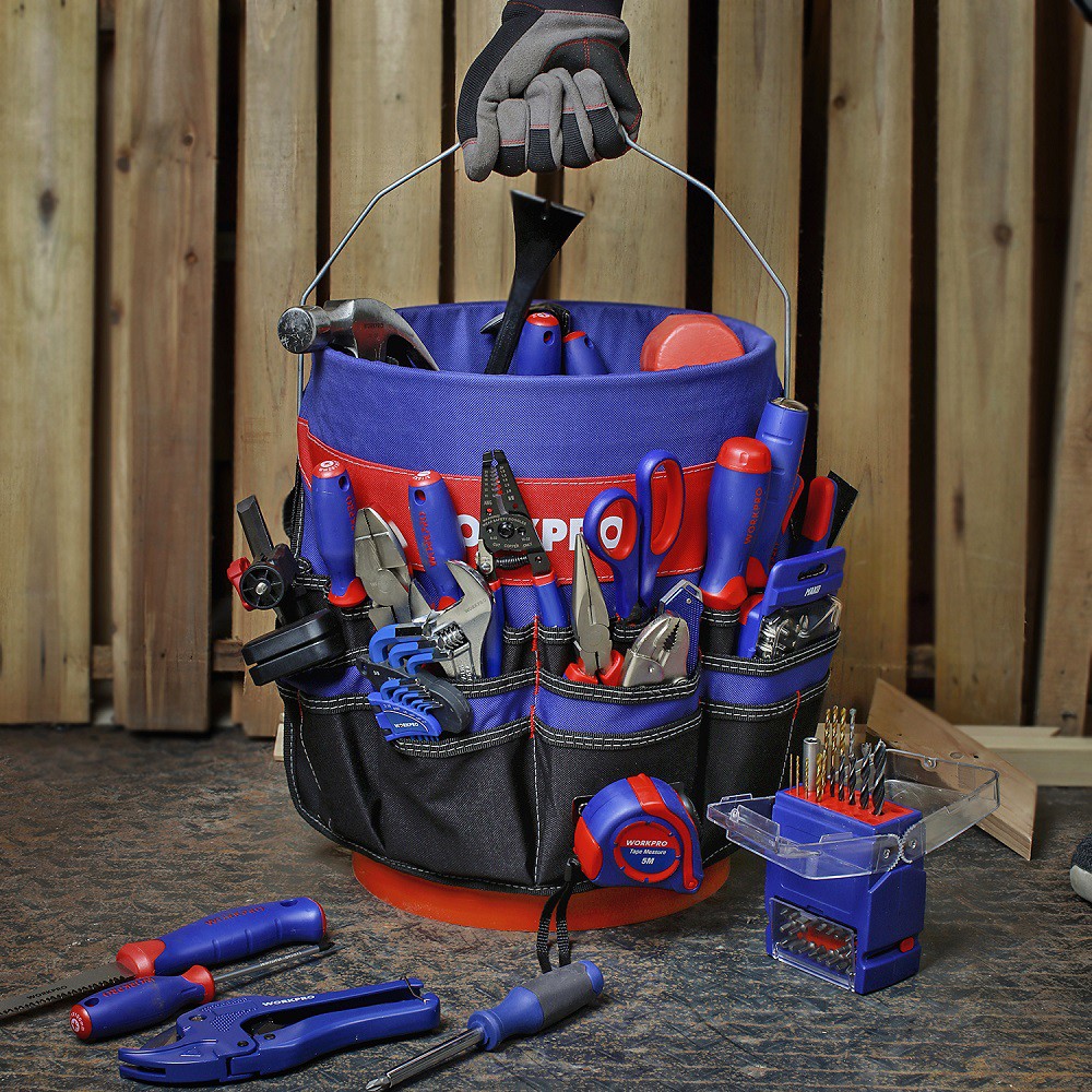 WORKPRO 5 Gallon Bucket Tool Organizer Bucket Boss Tool Bag Shopee Philippines