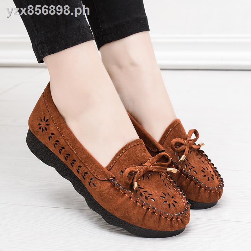 565Doll Cloth shoes women s wear resistant flat shoes non slip casual shoes loafer close Shopee Philippines