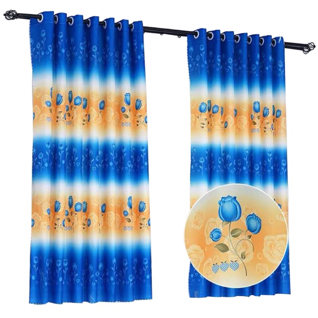 KEVIN Curtain For Window Door Room Home Decoration Without Ring ...