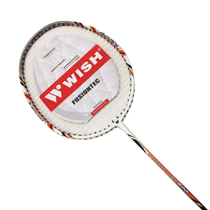 Wish Badminton Racket Fusiontec 970 w/ Joint and Bag with Free 6 pcs ...