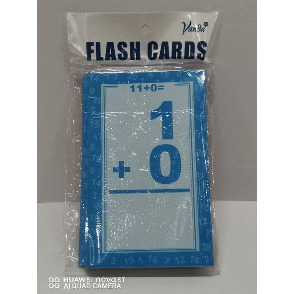 Addition Flashcard back to back 100pcs/pack | Shopee Philippines