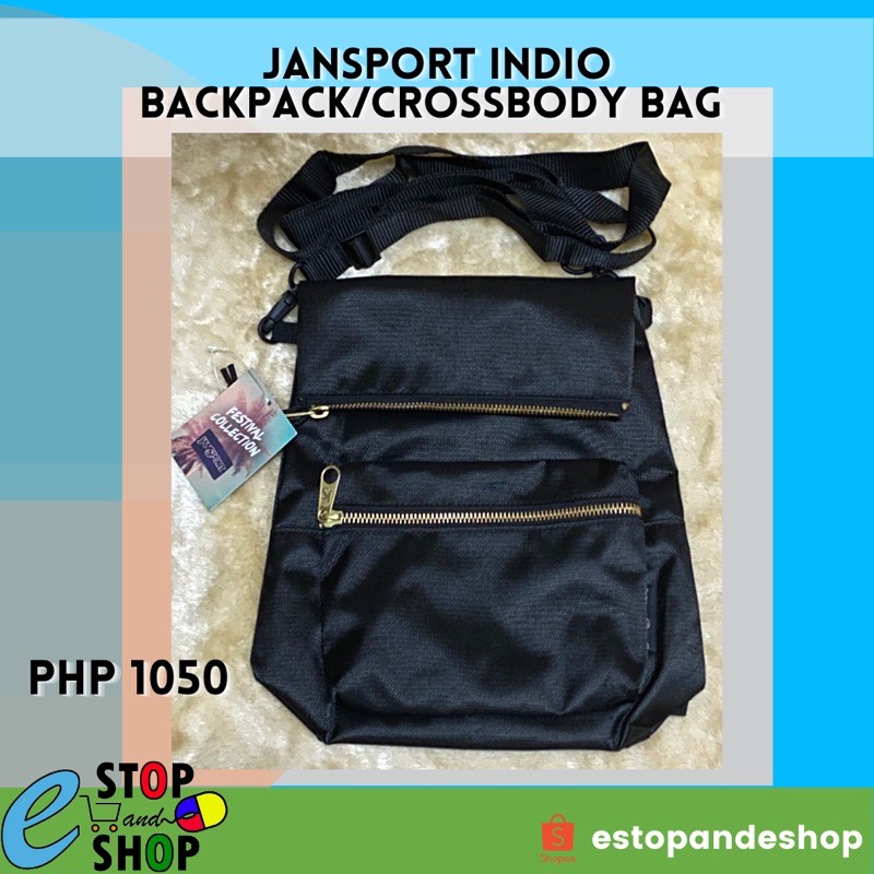 Jansport indio store crossbody backpack