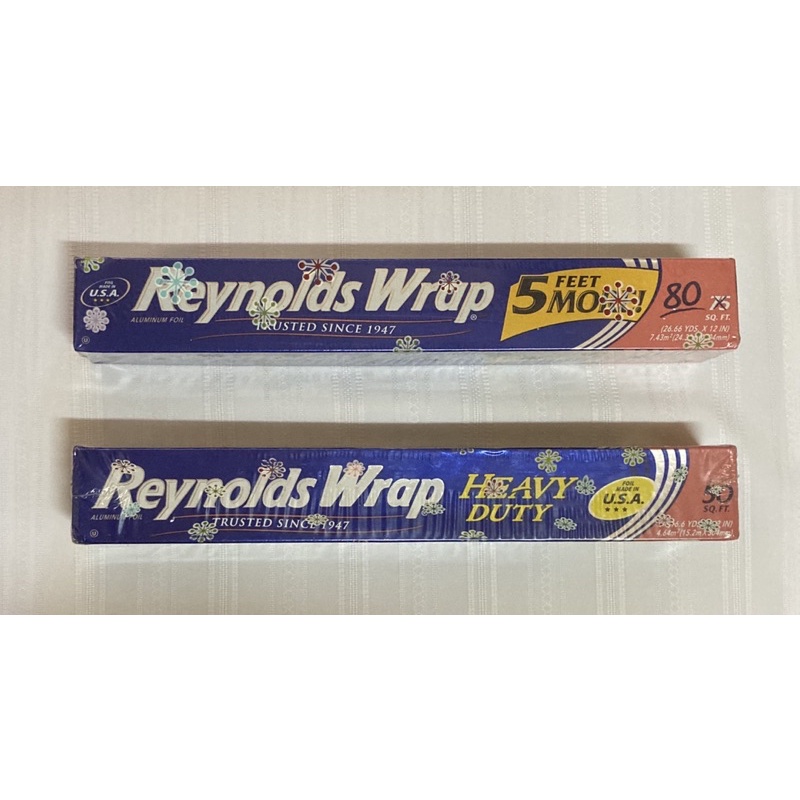 Reynolds Wrap Aluminum Foil, Thick & Durable, Heavy Duty, 75 Square Feet