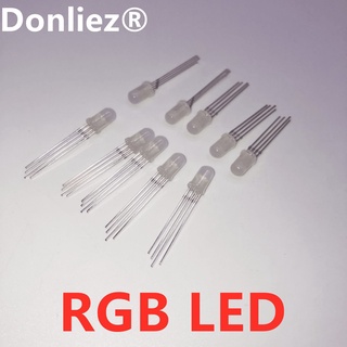 5PCS A total of 5 mm bright full color LED LED light emitting diodes ...