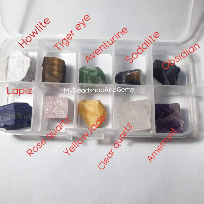 BEGINNING SET STONES 10PCS IN A BOX | Shopee Philippines