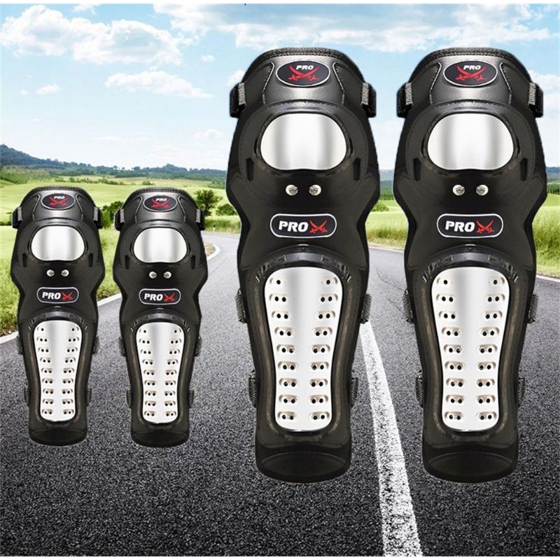 PRO X KNEE & ELBOW PAD GUARDS SET FOR MOTORCYCLE | Shopee Philippines