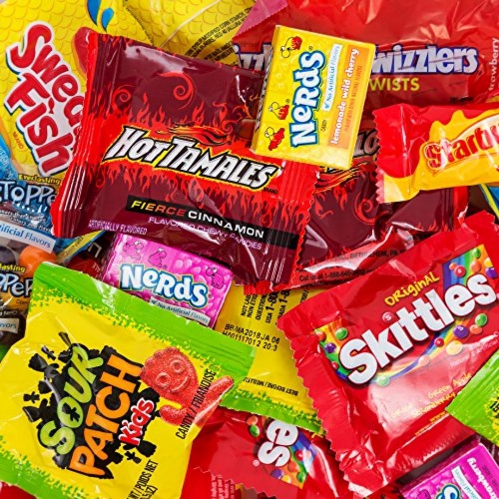 Funhouse Treats Assorted Candies (Haribo, Skittles, Twizzlers, Nerds