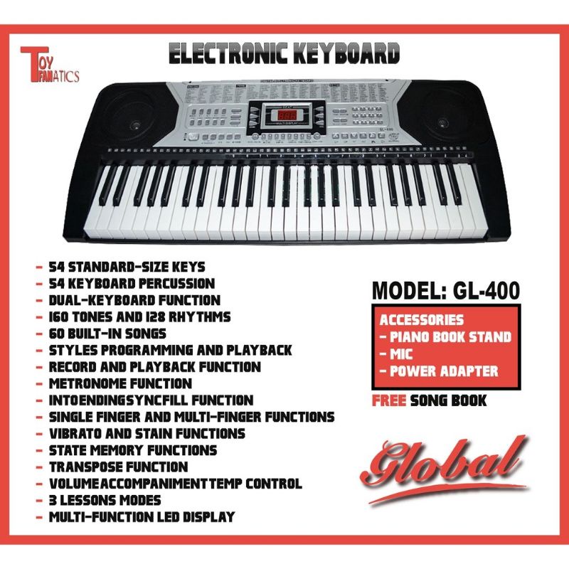 Piano on sale keyboard shopee