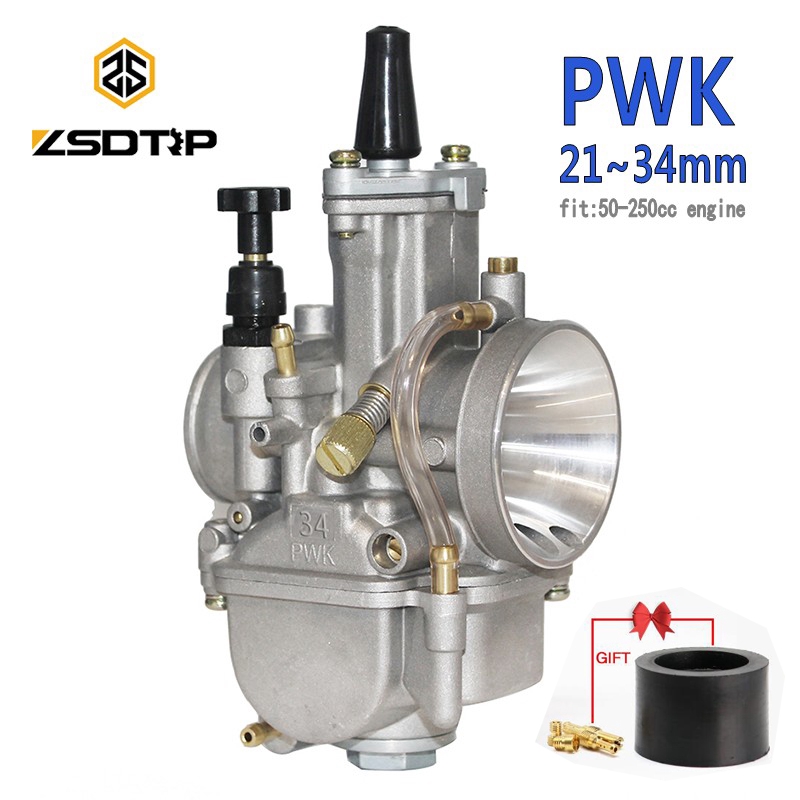 PWK 28mm Motorcycle Carburetor for Keihin KOSO OKO Dirt Pit Bike ATV Go