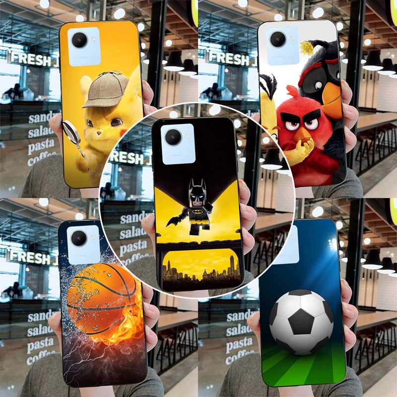 For Oppo Realme C30 Rmx3581 Silicone Football Back Phone Case Shopee Philippines 8049