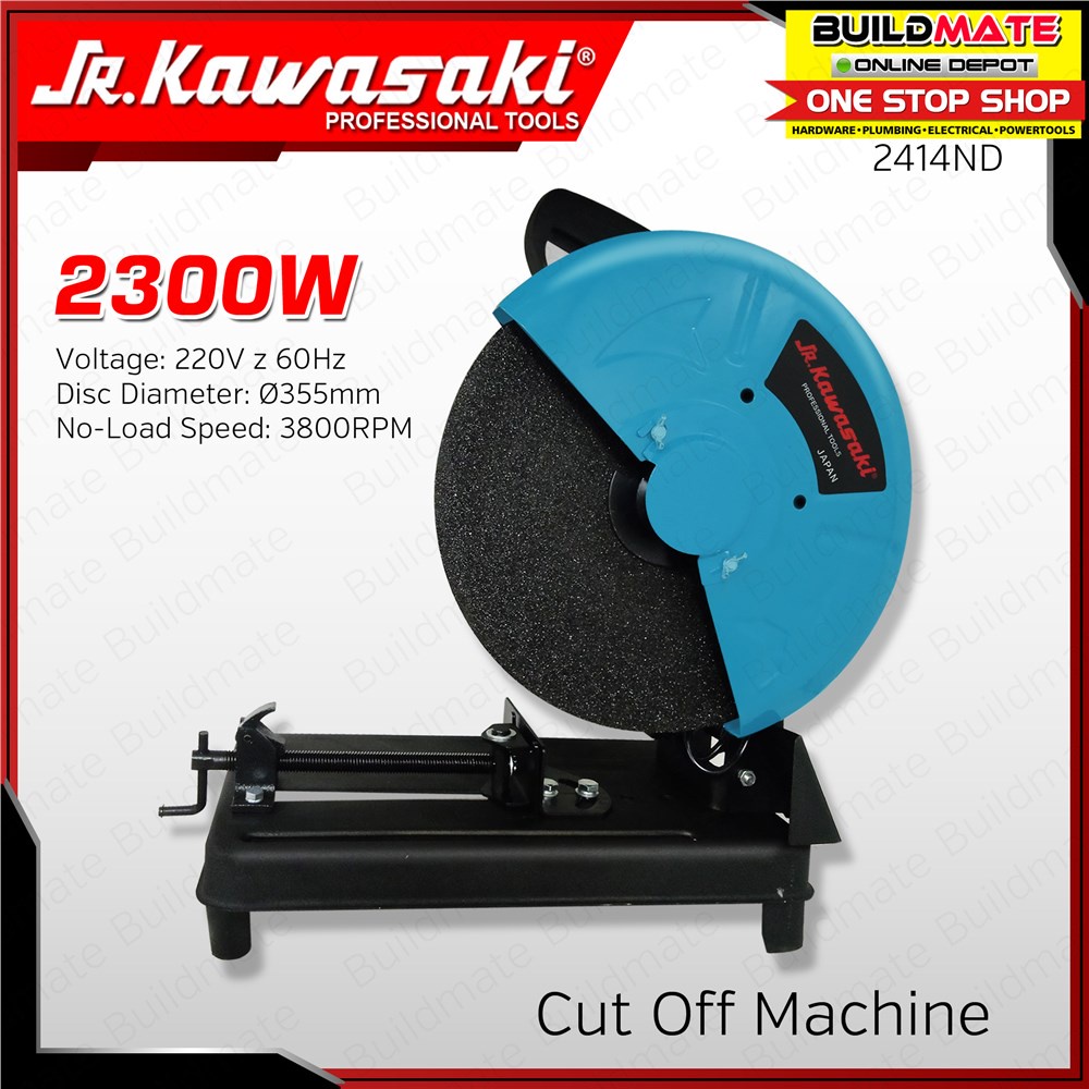 JR KAWASAKI Chop Saw Cut Off Machine 14" 2300W 2414ND •BUILDMATE• CYZ Shopee Philippines