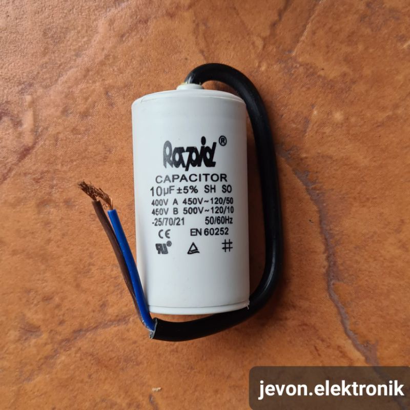 Rapid Water Pump Capacitor 12uf 450v Elco 12uf 450v volt Capacitor