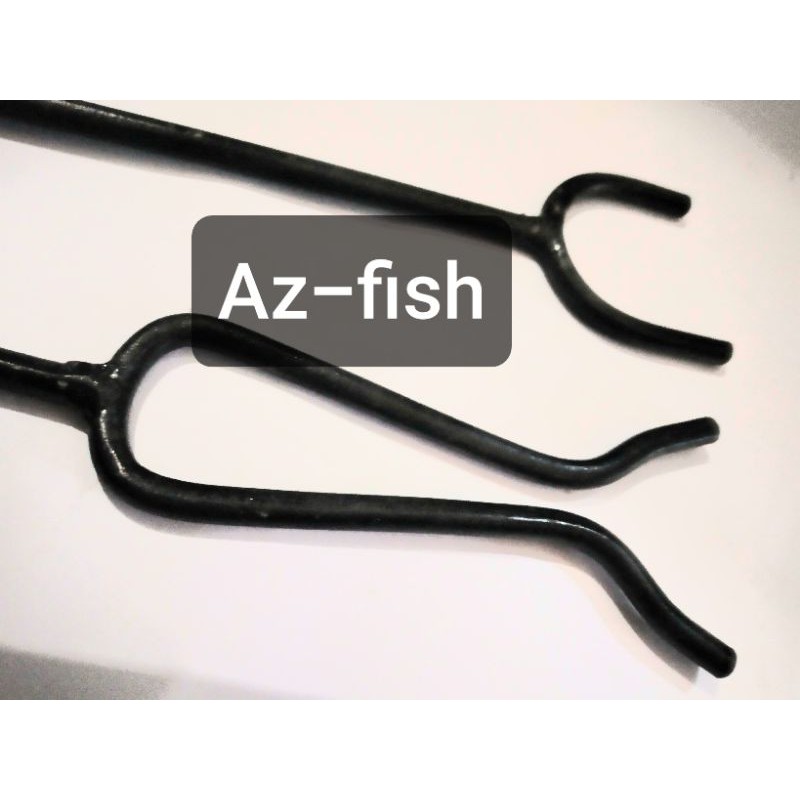 Iron And STAINLESS Steel Fishing Rod 1 SET Front And Back (U&Y ...