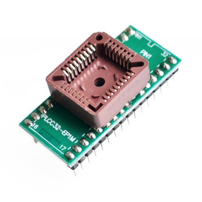 PLCC32 PLCC44 to DIP32 programmer IC adapter socket | Shopee Philippines