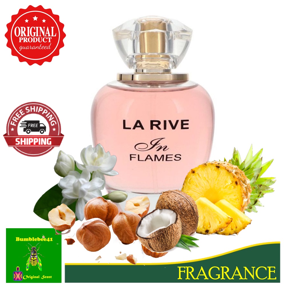 La Rive In Flames Perfume EDP 90ML By La Rive for Women | Shopee ...