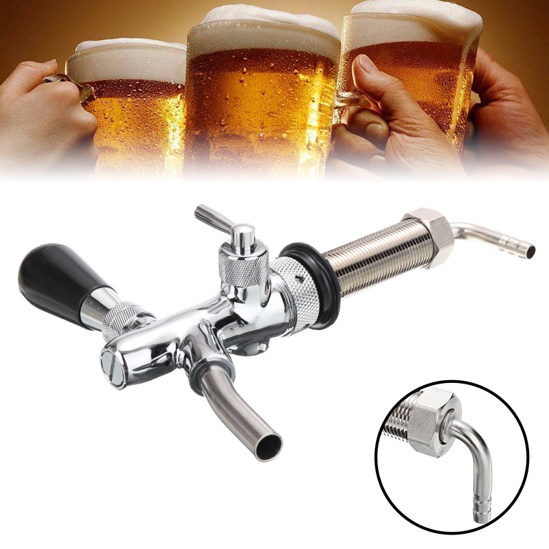G5 / 8 Adjustable Stainless Steel Beer Tap Handle For Homebrew Beer Tap Shopee Philippines