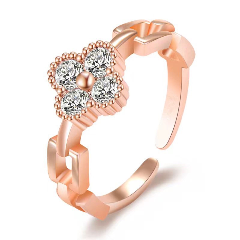 Flower 18k Fashion Korean Ring | Shopee Philippines