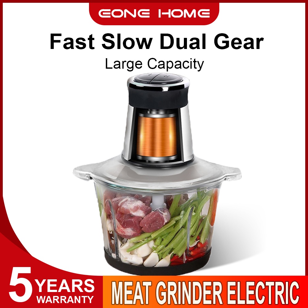 Eone Home Meat Grinder Electric 3L/4L Food Processor Stainless Steel