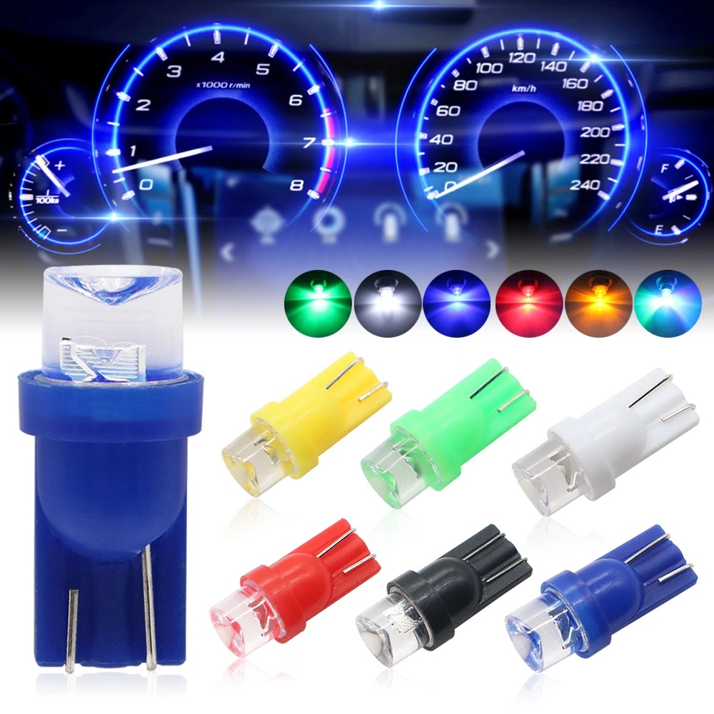 T10 W5W 194 168 LED Bulb Auto License Plate Light Acrylic side ...